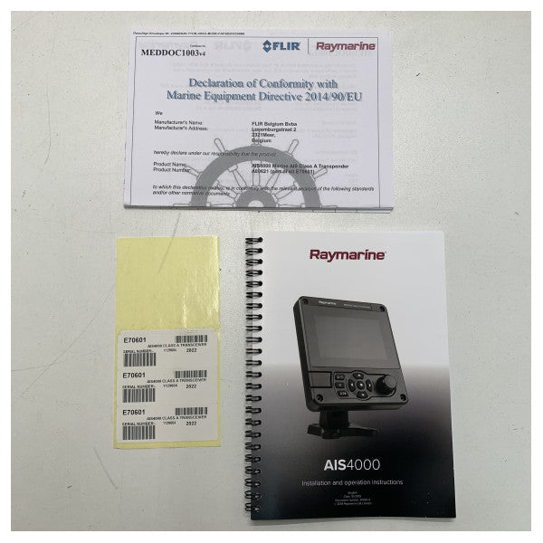 Raymarine AIS4000 CLASS A AIS transponder - E70601