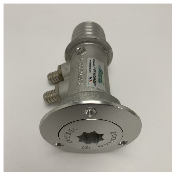 Econab ECDI03 Σύνδεσμος καυσίμου ναυτιλιακού ντίζελ - Ανθεκτικό εξάρτημα γραμμής καυσίμου από ανοξείδωτο χάλυβα και αλουμίνιο