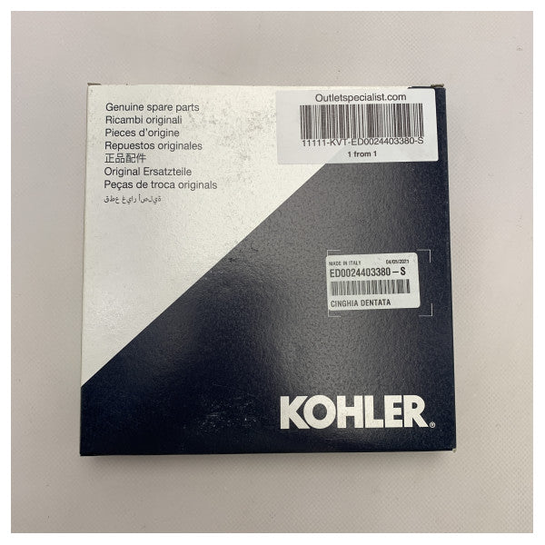 Lombardini ED0024403380-S Engine Drive Belt Black