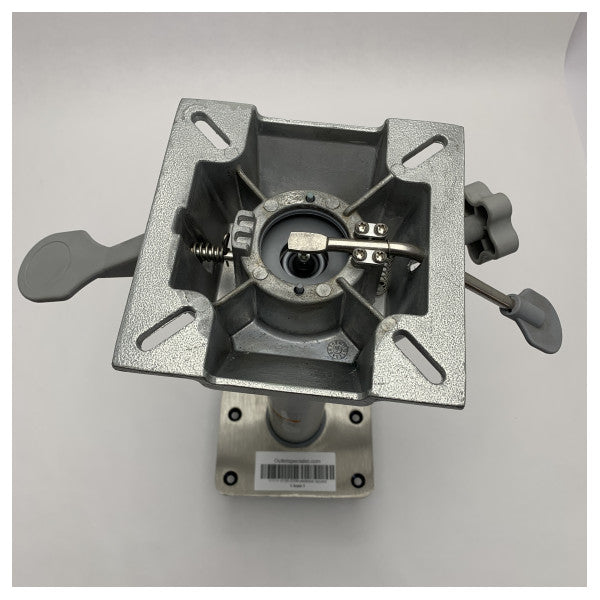 Base quadrada do pedestal do banco Eastsun Marine 175 a 486 mm