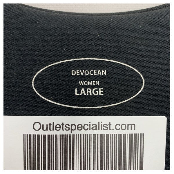 Devoceanネオプレン女性用スイミングジャケットLサイズブルー - EW001R-L