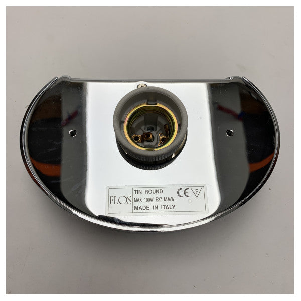 Flos F7511057 Chrome Marine Lamp ��� Durable Waterproof E27 Light Fixture for Boats and Ships