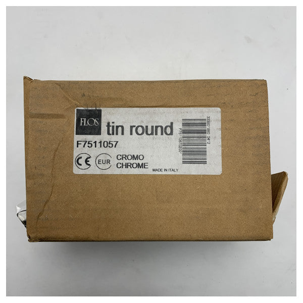 Flos F7511057 Chrome Marine Lamp ��� Durable Waterproof E27 Light Fixture for Boats and Ships