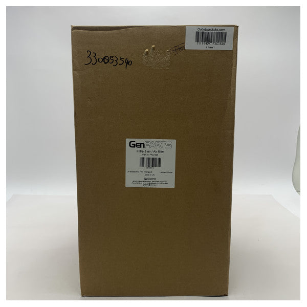 Genparts FAC643 Engine Air Air Filter