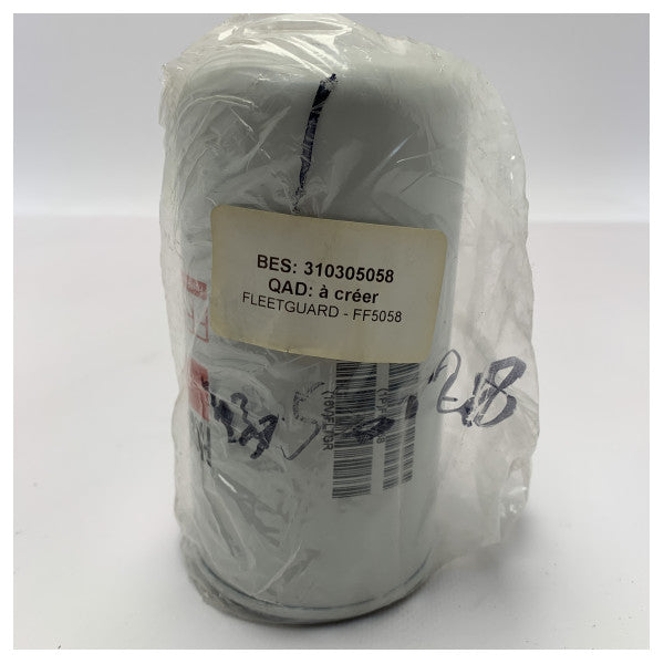 Паливний фільтр двигуна FleetGuard FF5058 з розкручуванням