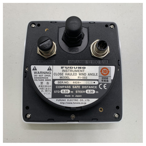 Furuno Fi-50 Angle de vent Affichage Close Hauled-FI-502-E