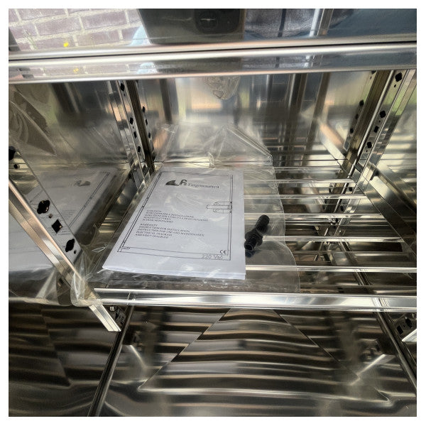 Хладилник Frigonautica FR80RC от неръждаема стомана под плота - W480 D537 H630 cm