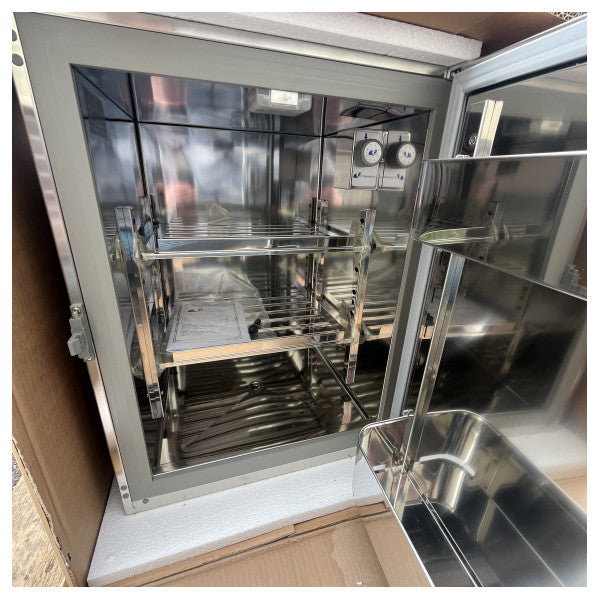 Хладилник Frigonautica FR80RC от неръждаема стомана под плота - W480 D537 H630 cm