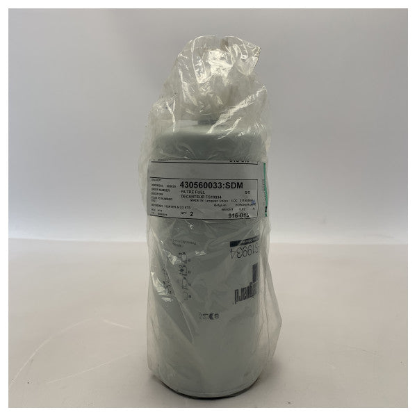 FleetGuard FS19934 Kraftstofffilter | Wasserabscheider weiß