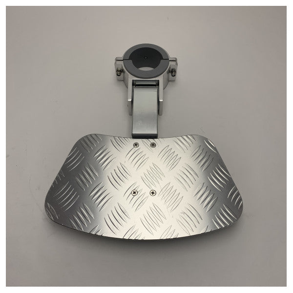 Vetus FTREST73 poggiapiedi in alluminio per supporto sedile 73 mm pieghevole