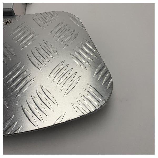 Vetus FTREST73 poggiapiedi in alluminio per supporto sedile 73 mm pieghevole