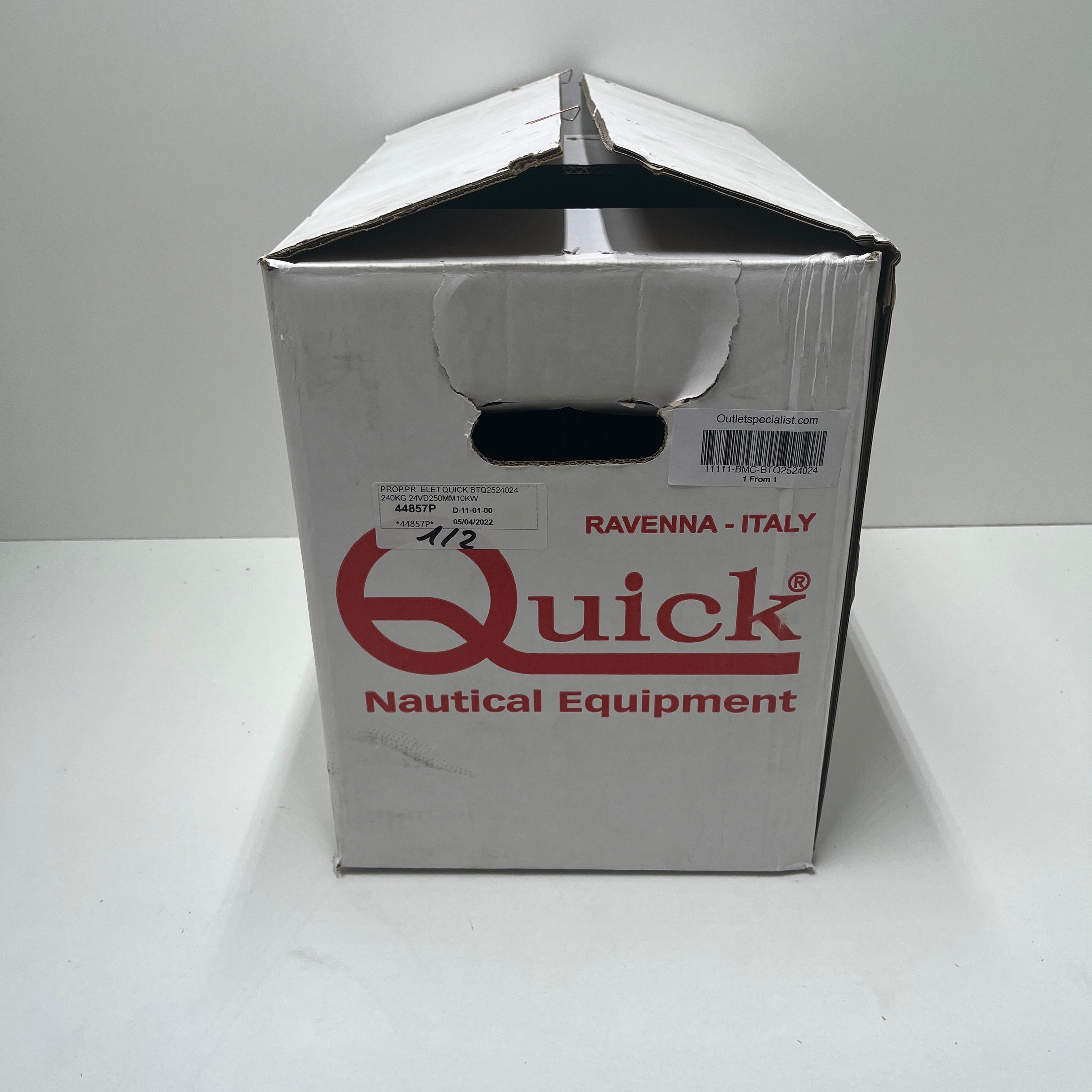 クイックBTQ電動バウスラスター240 KGF|250 mm|24V - BTQ2524024