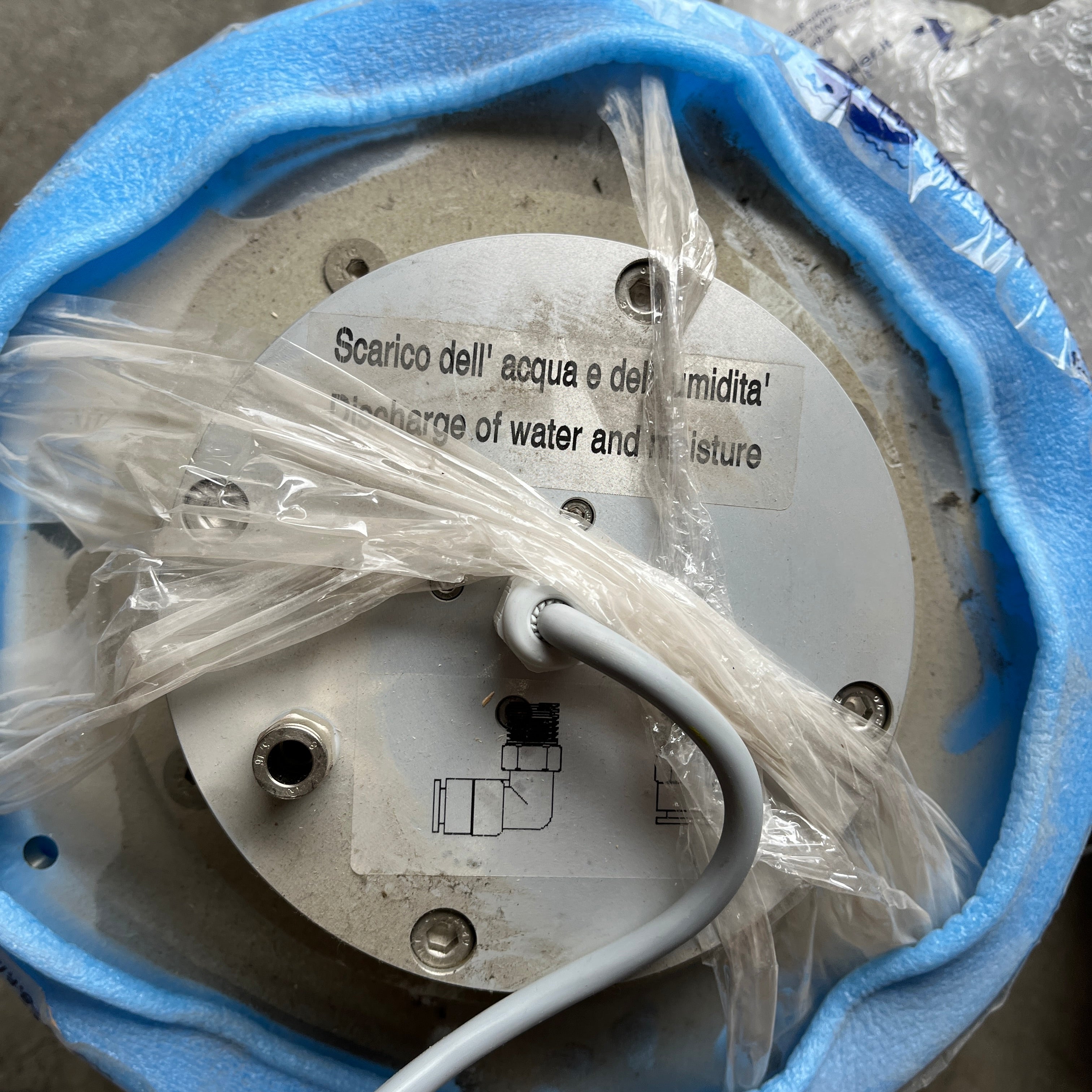 Barka gamba da tavolo elettrica regolabile in alluminio 24V - 18998