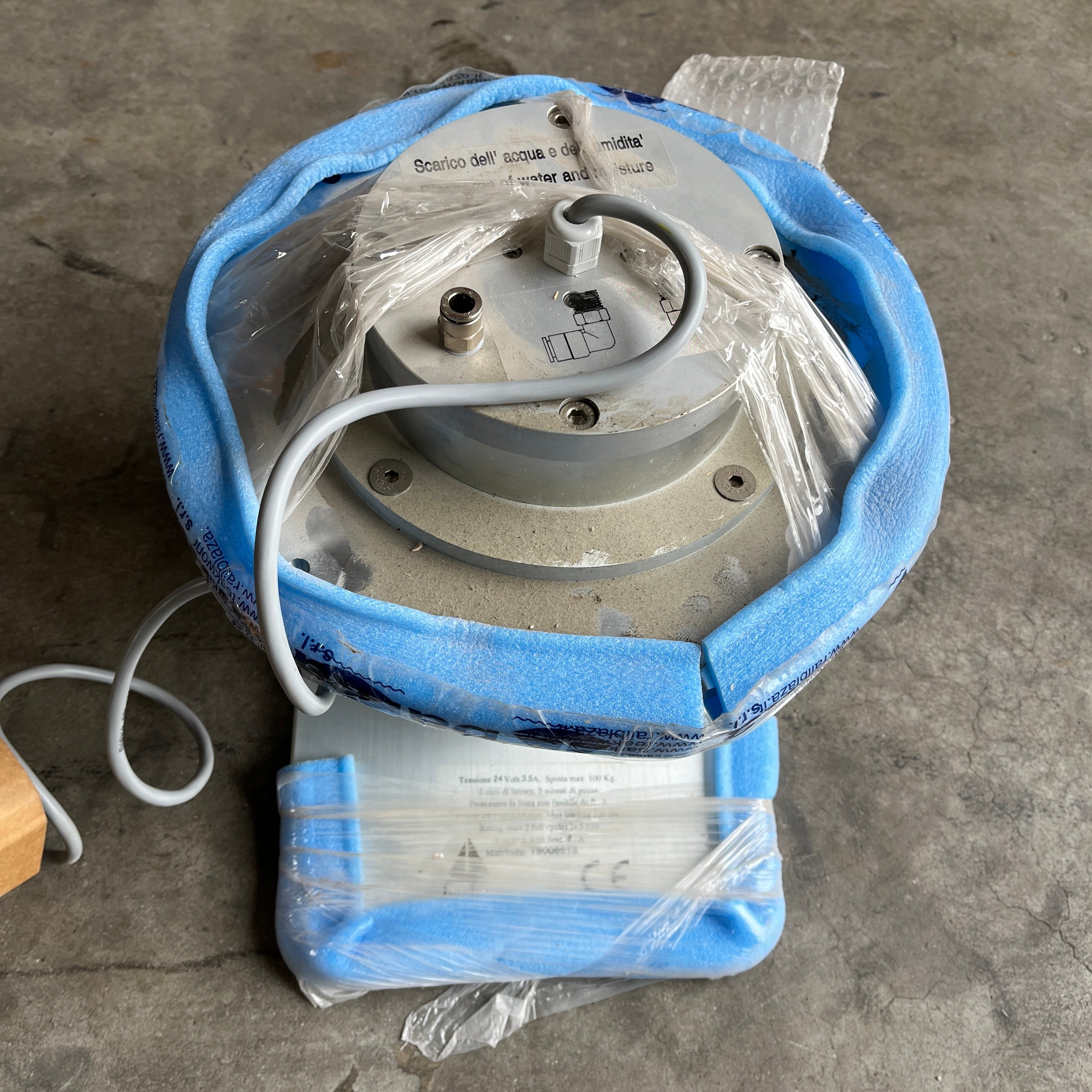 Barka gamba da tavolo elettrica regolabile in alluminio 24V - 18998