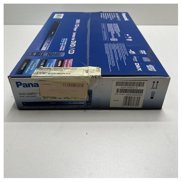 Lettore DVD HDMI Panasonic S68EG-K nero