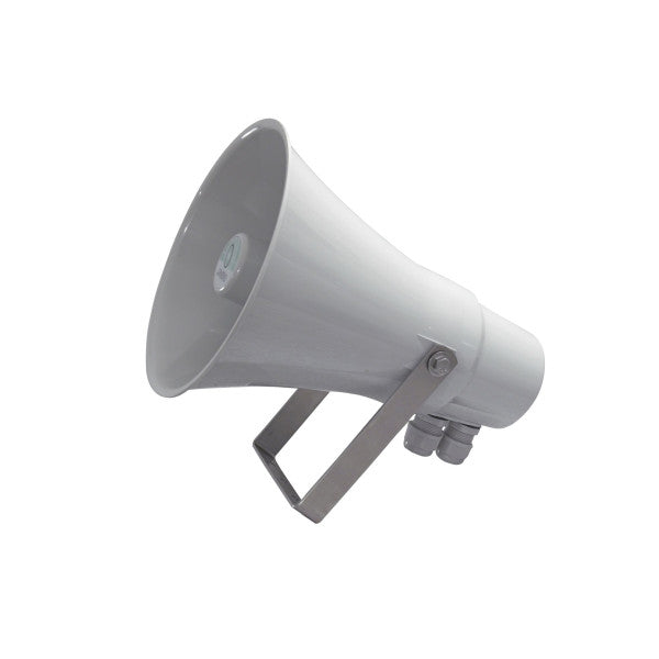 مكبر الصوت ذو البوق المقاوم للماء Jagro 100 فولت DK15-PP أبيض