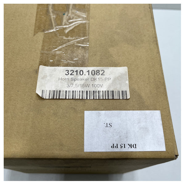 مكبر الصوت ذو البوق المقاوم للماء Jagro 100 فولت DK15-PP أبيض