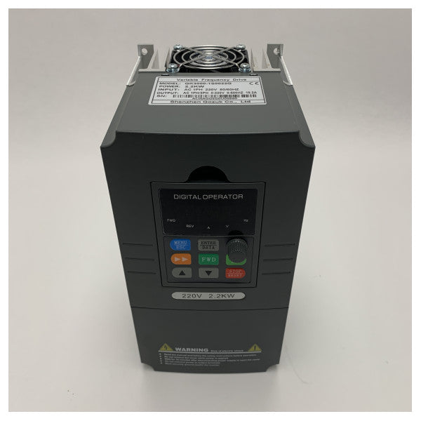 ATO 3 HP 2.2 KW VFD single phase variable frequency drive