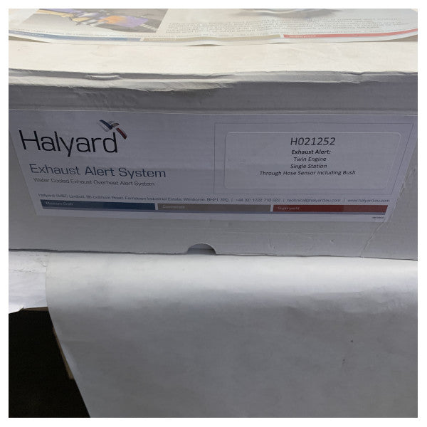 HALYARD DOUBLE EXHEAT OVERHEAT ALARM SYSTEM - H021252