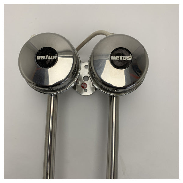 Vetus H12D double air horn trumpet stainless steel 12V