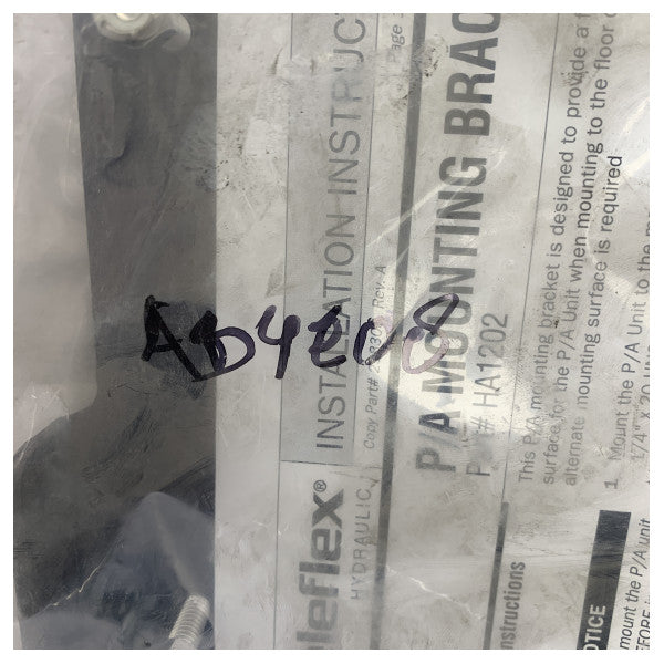 Metalowy wspornik montażowy podstawy wspomagania Teleflex HA1202