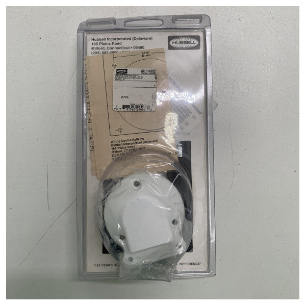 Hubbell Marine Paslanmaz Çelik 316SS 16A 230V Kıyı Güç Çıkışı Dayanıklı Hava Koşullarına Dayanıklı