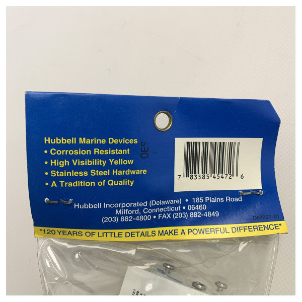 Hubbell HBL332CRCX 32A βύσμα σύνδεσης ρεύματος ξηράς