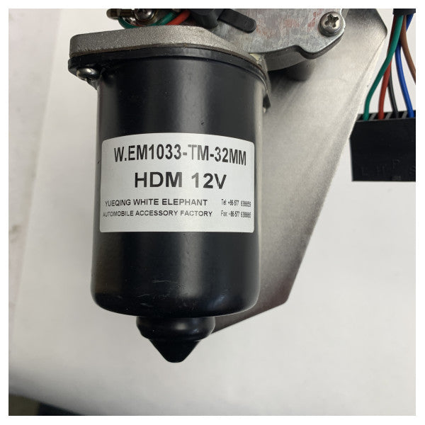 Vetus HDM12DL heavy duty windscreen wiper motor 12V