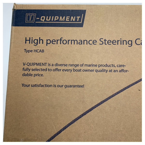 Vetus HZFKIT10 ZF manual steering kit 10 ft stainless steel