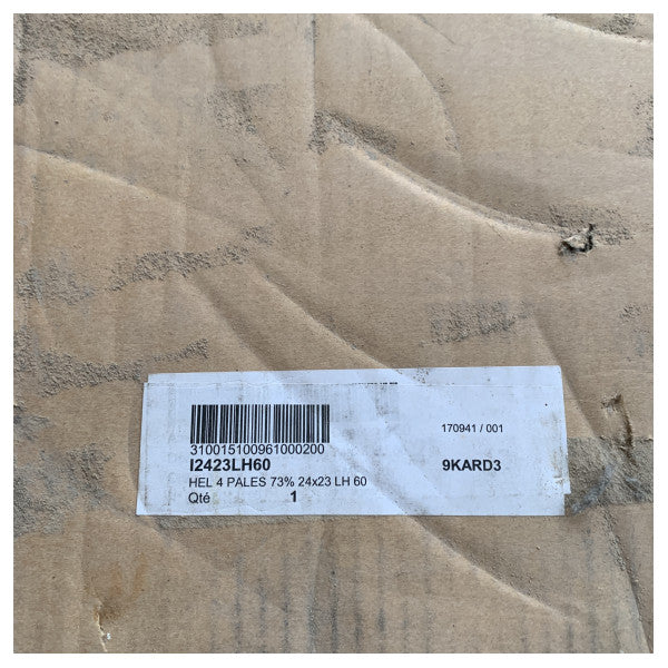 Eliche Radice 4 kanatlı 24 x 25 LH 60MM pervane I2425LH60