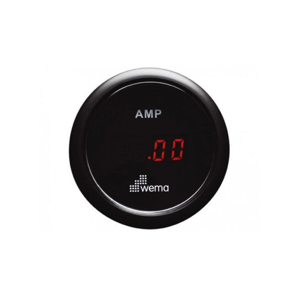 Wema batteri ampere målesæt sort - 110337