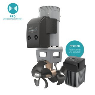 Sleipner Side Power SEP250/300TC пропорционален 250KGF 24V подрулващо устройство