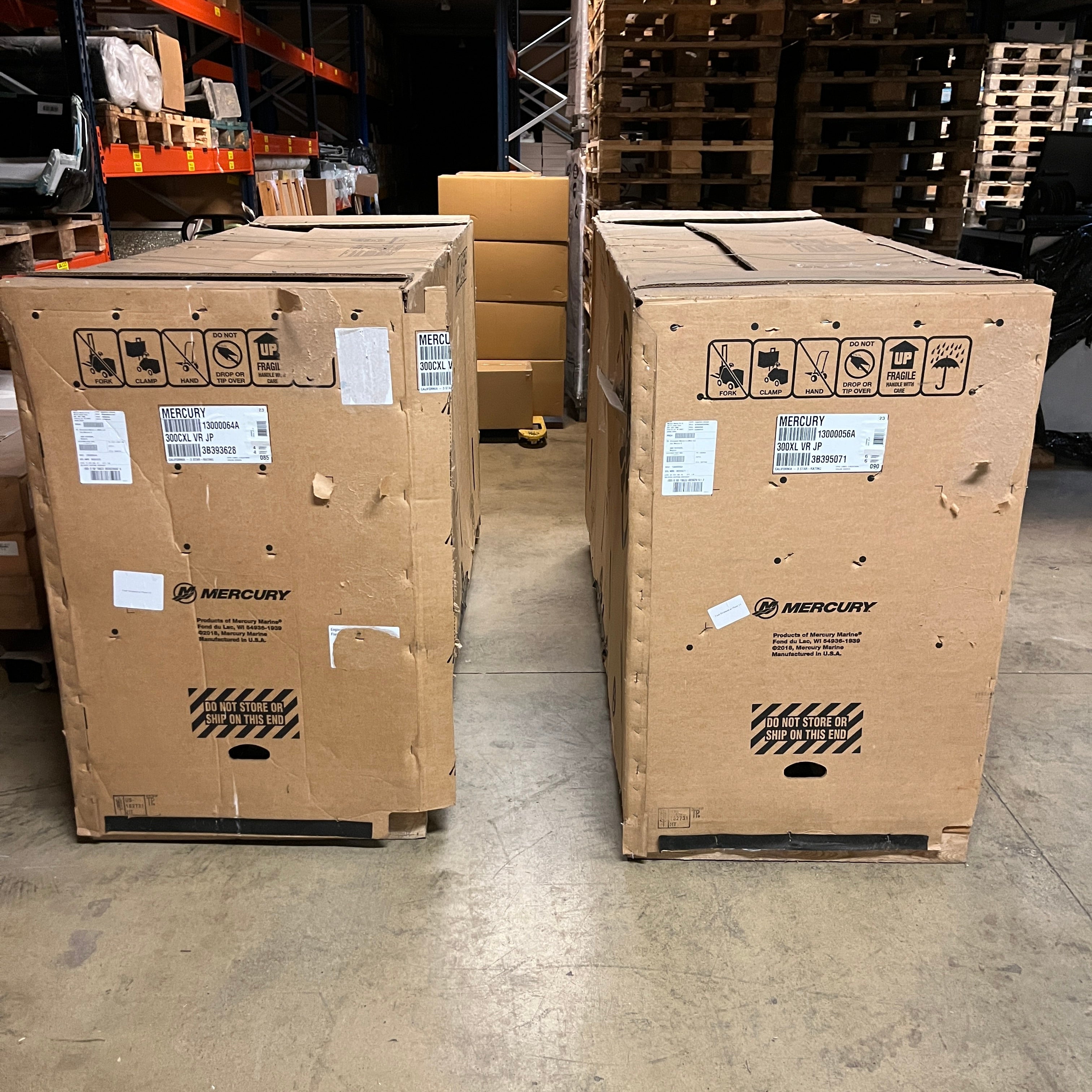 Mercury Verado 300 300 к.с. комплект з двома підвісними двигунами XL і CXL