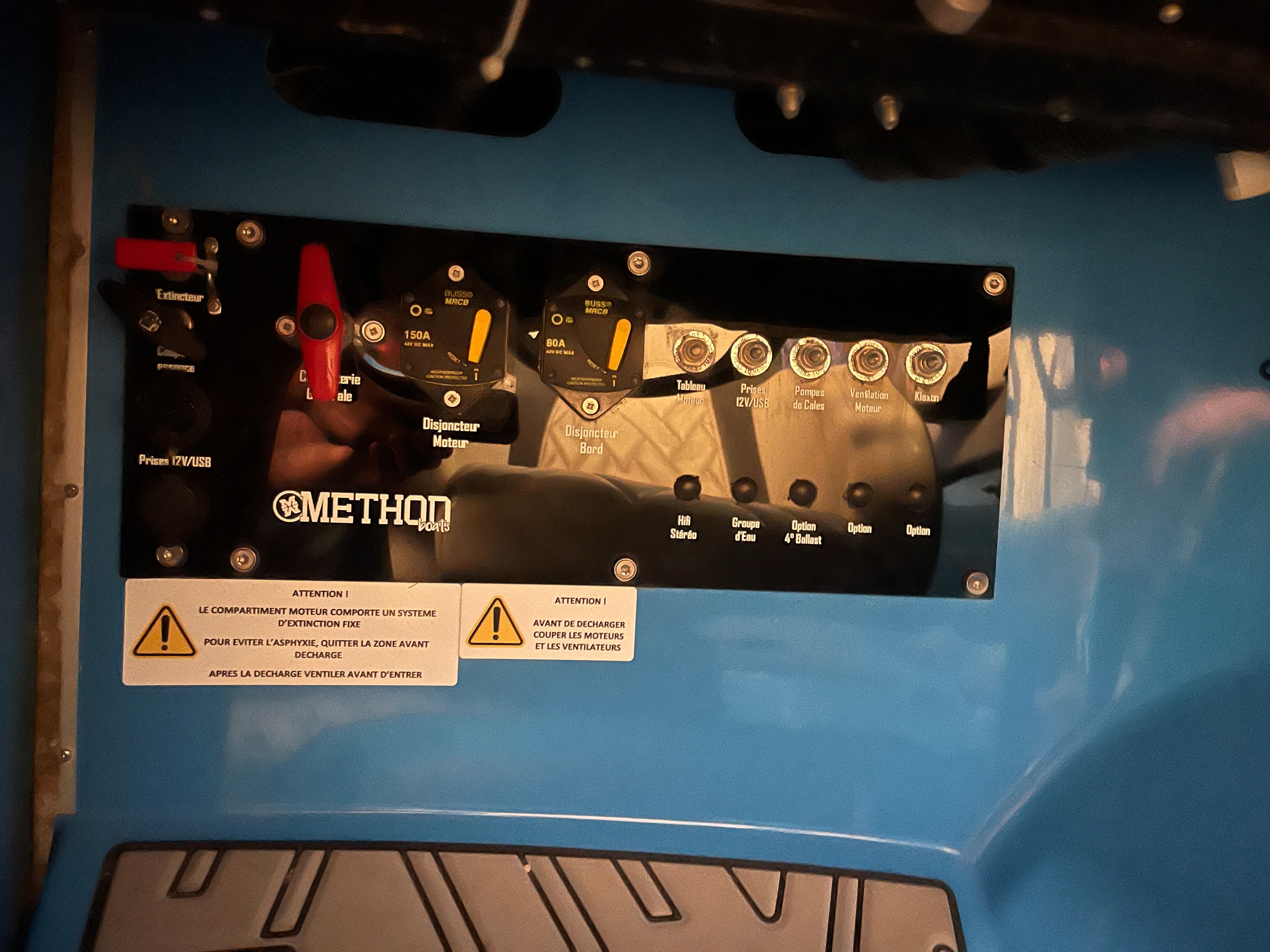 メソッド ウェイク・スキー 6.2 ウェイクボード・水上スキーボート 440HP BLUE 2020