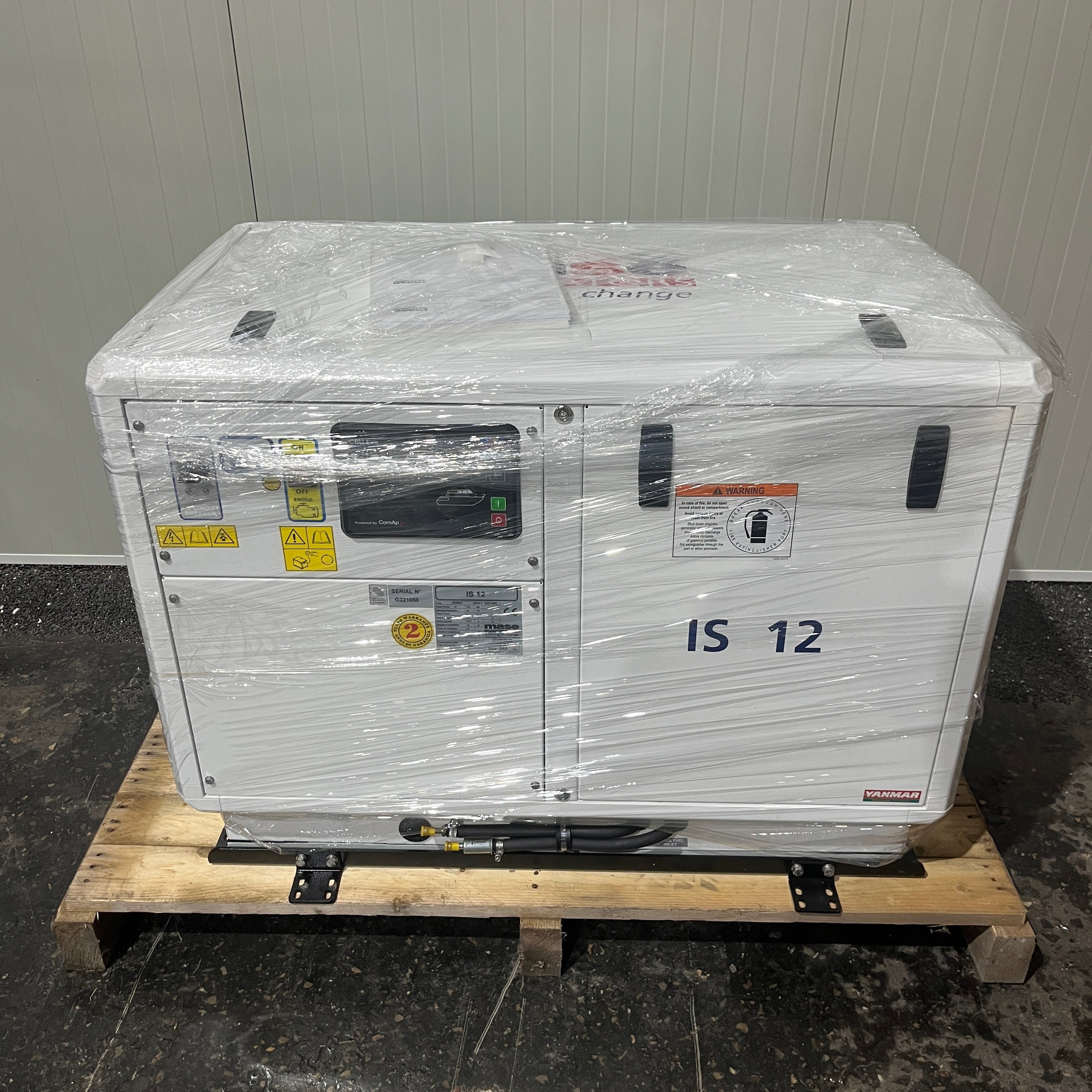 Морський дизель-генератор Mase IS12 12 кВА 230 В | 50 Гц | 1500 об/хв