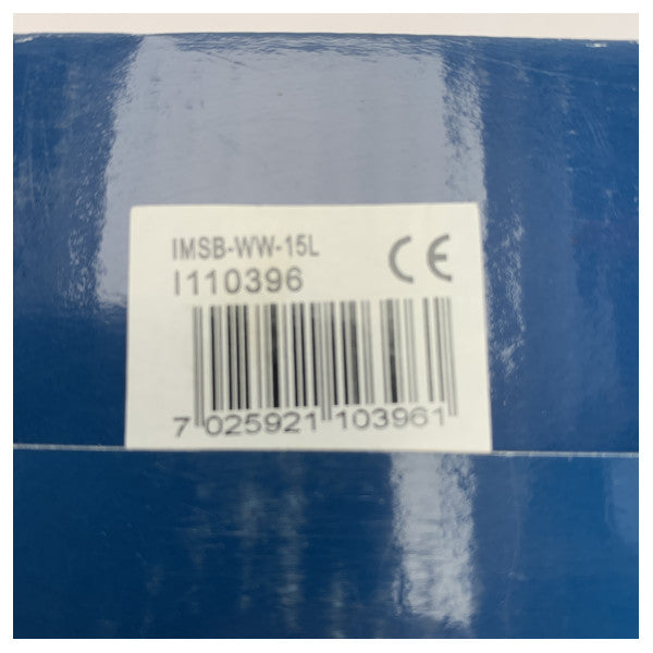 Wema GPSボートスピードインジケーター ホワイト 15 kn|27 km/h - 110396