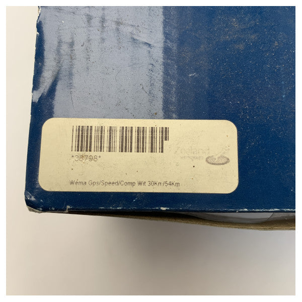 Wema digital GPS - Log - Kompas display hvid - 110309