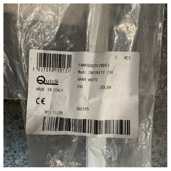 Quick Infinity 2900 2.9M LED светлинна лента топло бяла 24V - 23.6W