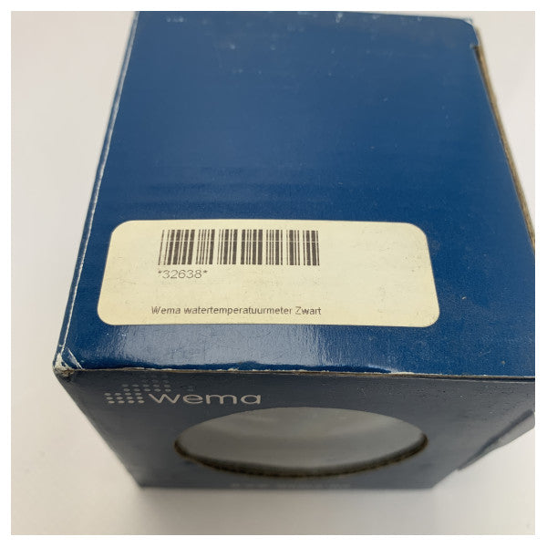 Wema moottorin veden lämpötilan näyttö musta - 110355