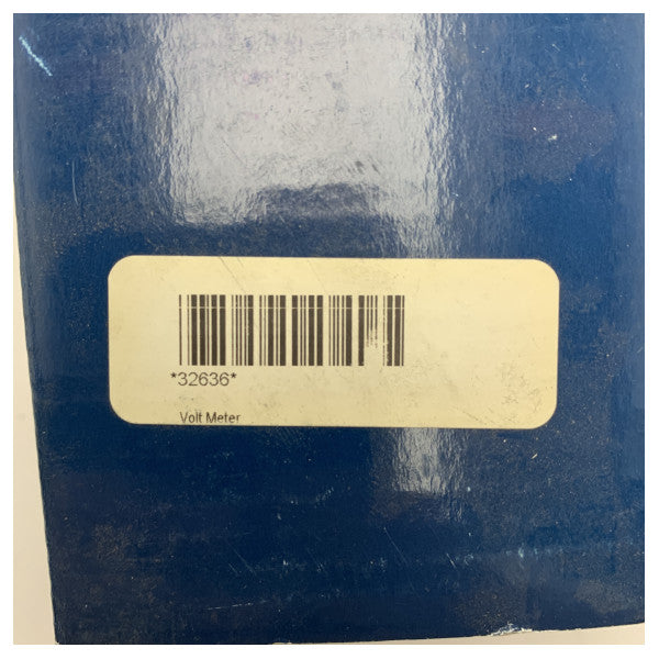 Wema 0-16V Battery Volt meter Display Black - 110330