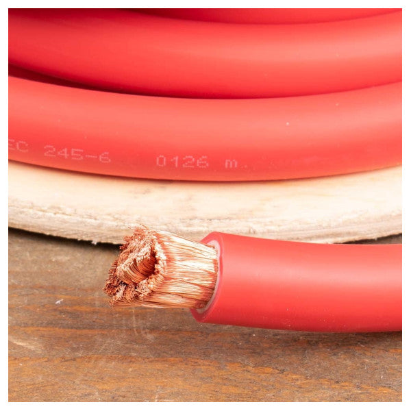 Kabel akumulatora 120 mm2 czerwony 25 metrów - KABRD0112000