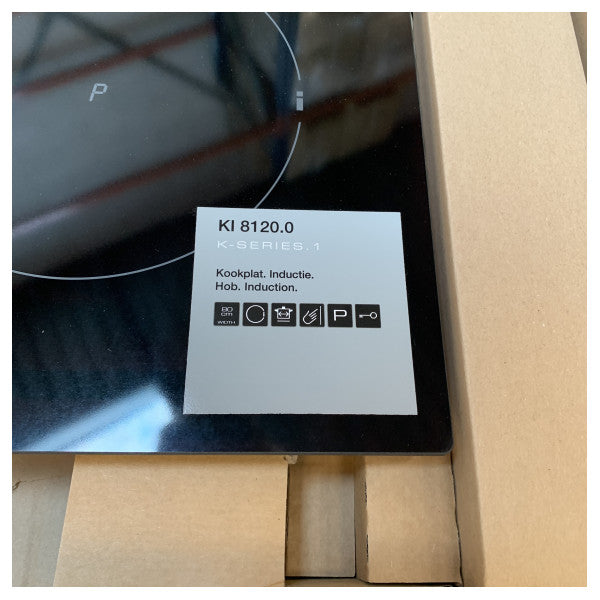 Kuppersbusch 4 pits inductiekookplaat inbouw zwart 80 cm - KI8120.0SR