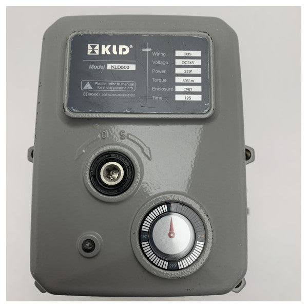 Кульовий кран Vetus 2-дюймовий з нержавіючої сталі з електроприводом 24В - MV24B2