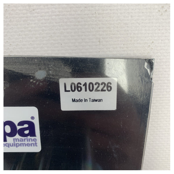 Allpa 12V 5-funktioners elektrisk strömbrytare svart - L0610226