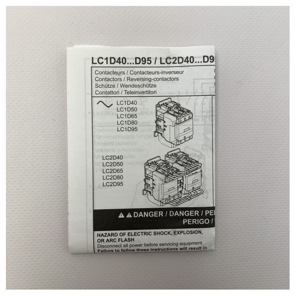 Schneider LC1 D80V7 3X 80A - 400V SWITCH