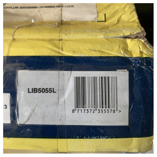 Vetus LIB5055L 500X500MM aluminiowy właz pokładowy otwierany