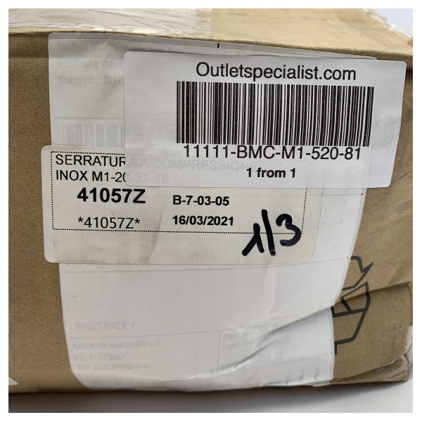 100x Southco Edelstahl Hatch Lock-M1-520-81