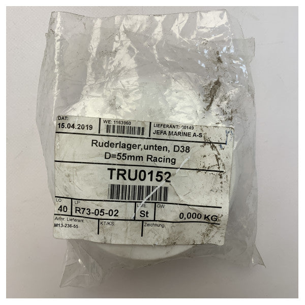 Jefa M13-236-55 Rolamento de corrida do leme de 55 mm