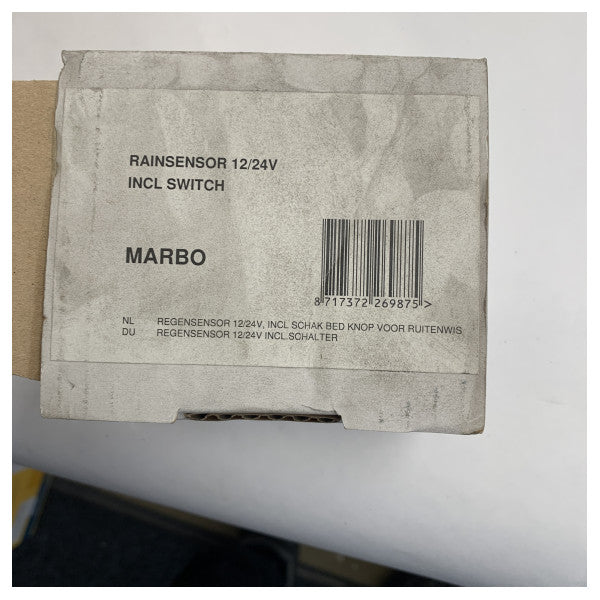 Sensore pioggia Vetus MARBO per tergicristallo 12/24V