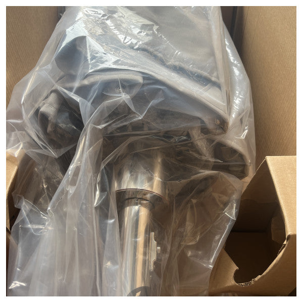 Tuuci Ocean Master MAX-Classic Stainless Steel Octagon 9' Parasol in Cadet Grey